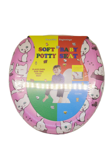 ASSENTO SANITÁRIO ESPUMA INFANTIL GATO 29 X 27,5 CM