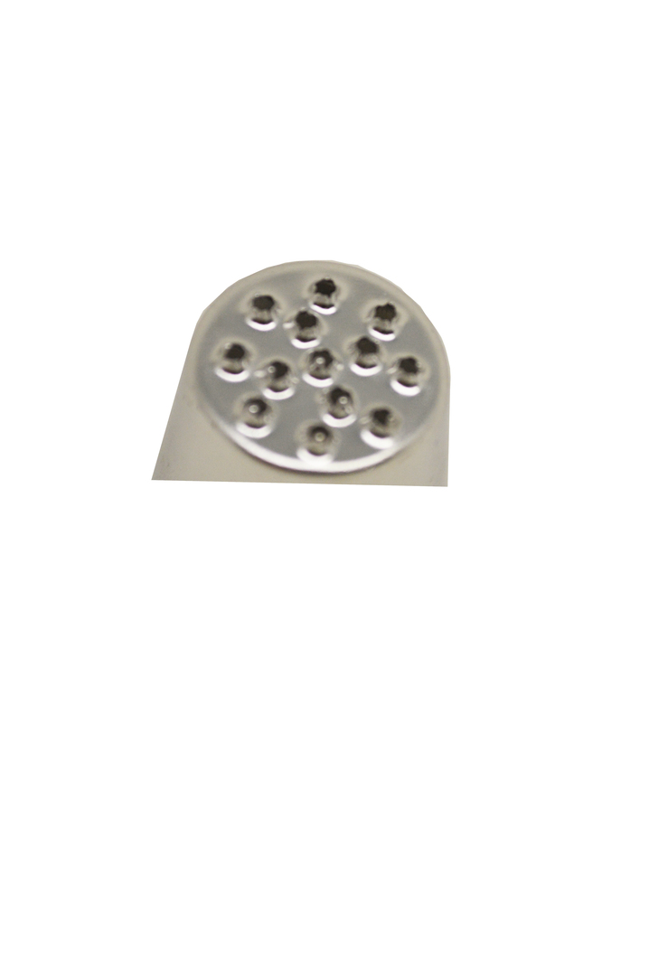 BICO DECORADOR GRANDE DE INOX G DIAM 2,5 X 3 CM