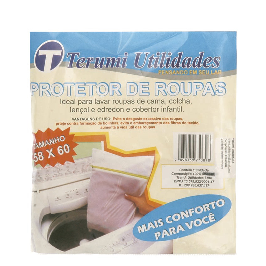 PROTETOR DE ROUPAS 26 X 40