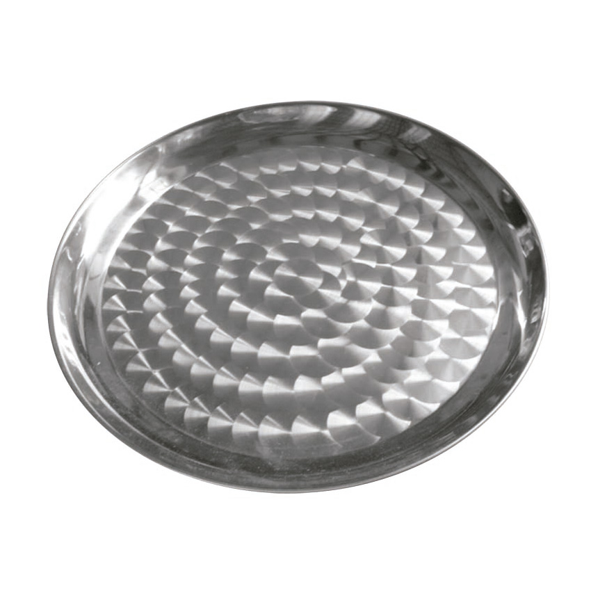BANDEJA REDONDA 30 CM INOX