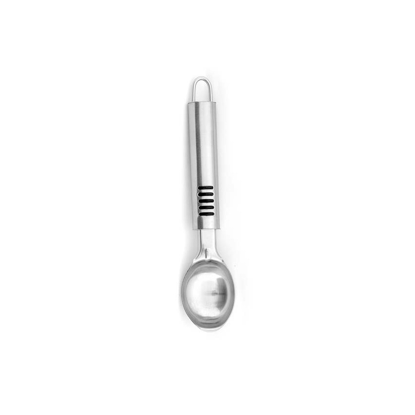 COLHER PARA SORVETE INOX DIAM 4 X 20 CM