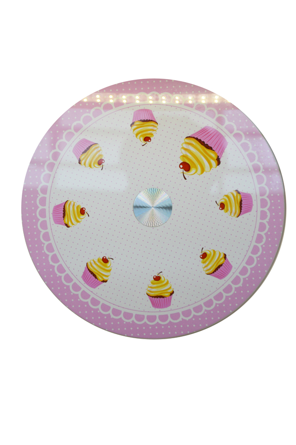 BAILARINA VIDRO/AÇO H DIAM 25 CM