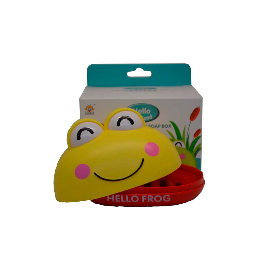 SABONETEIRA INFANTIL C/CAIXA SAPO 10,5 X 7,5 X ALT 7CM