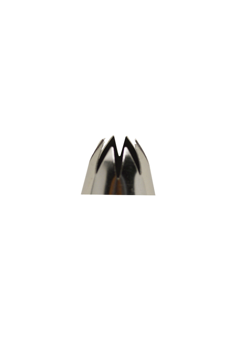 BICO DECORADOR GRANDE DE INOX E DIAM 3,2 X 4,5 CM