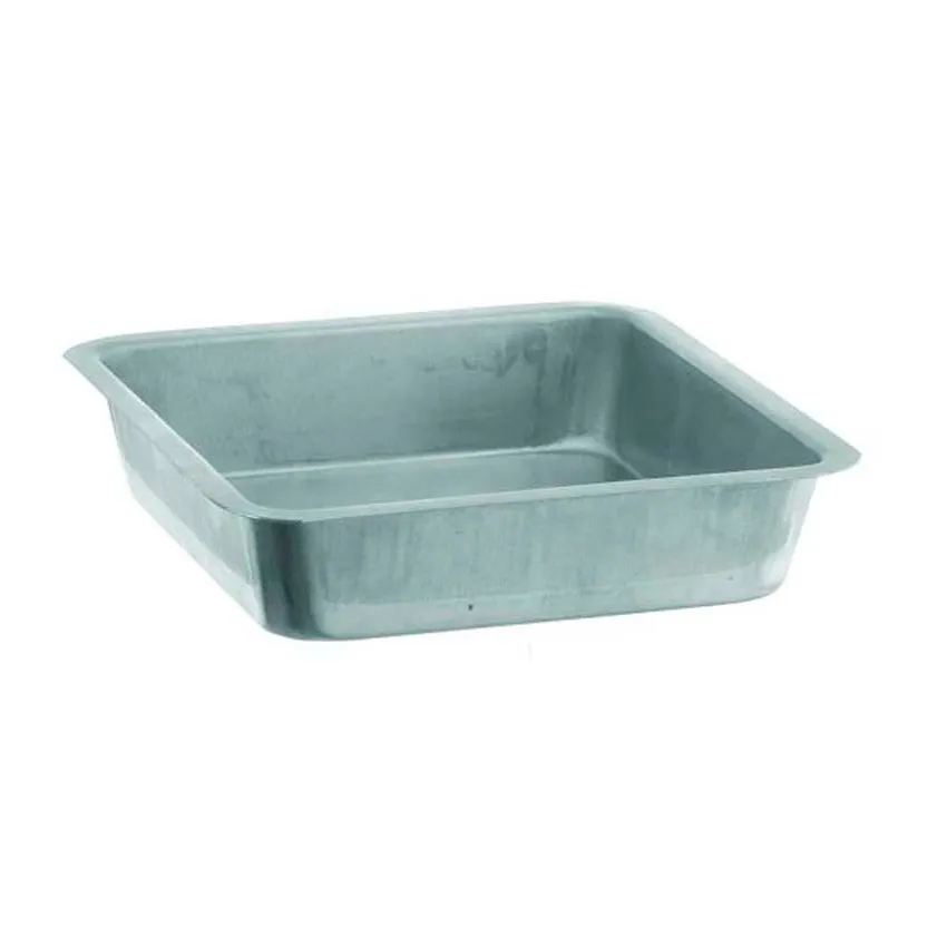 Assadeira quadrada alta 18x18x6 cm - INMETRO nº 632/2019