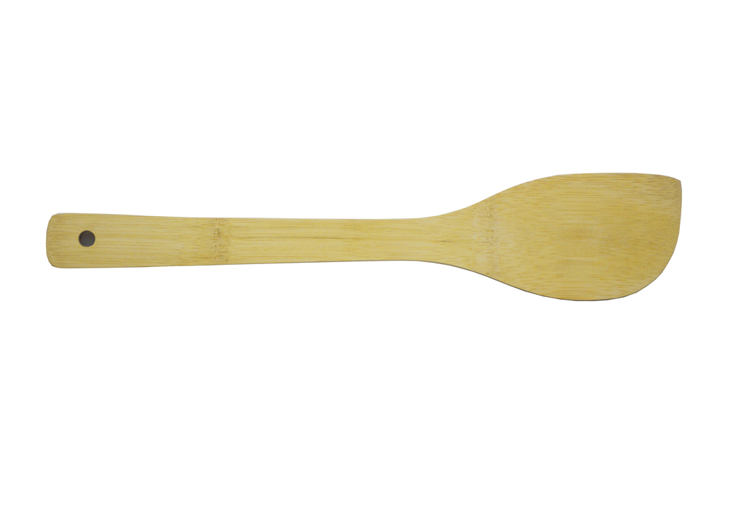 COLHER COM PONTA DE BAMBU 30 X 6 CM