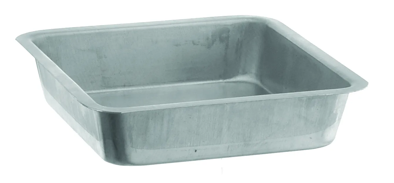 Assadeira quadrada funda 17x17x4,5 cm - INMETRO nº 632/2019