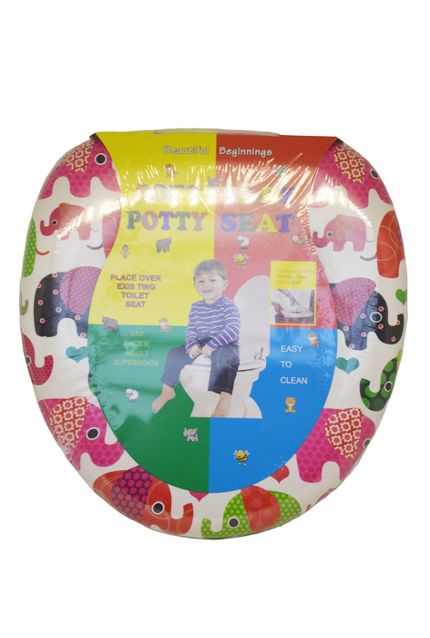 ASSENTO SANITÁRIO ESPUMA INFANTIL ELEFANTE 29 X 27,5 CM