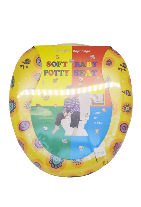 ASSENTO SANITÁRIO ESPUMA INFANTIL FLORAL 29 X 27,5 CM