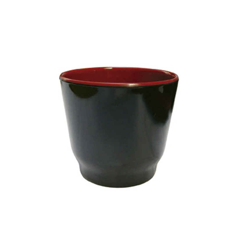 COPO 8 X 7 CM (VERMELHO / PRETO)