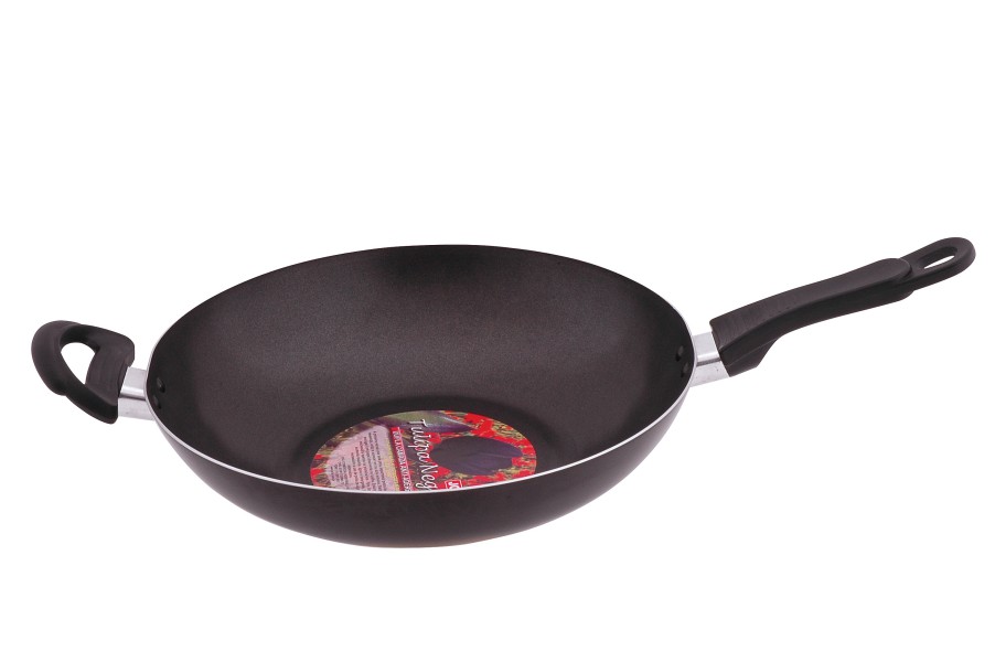 Frigideira Wok Com Cabo e Alça Ø28 x 6,7 cm - INMETRO nº 732/2019