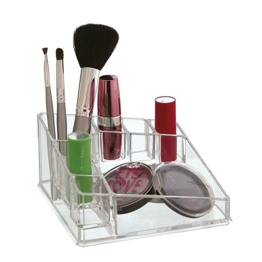 ORGANIZADOR DE MAQUIAGEM QUADRADO 135 X 135 X 72mm