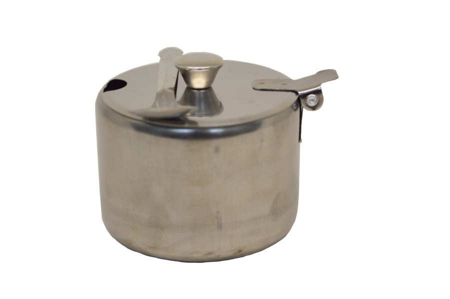 AÇUCAREIRO AÇO 350ML DIAM 8 X 6,5 CM