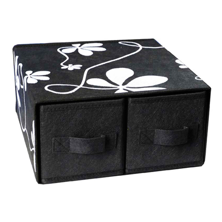 CAIXA ORGANIZADORA GAVETA DUPLA - 29 X 28 X 14 CM