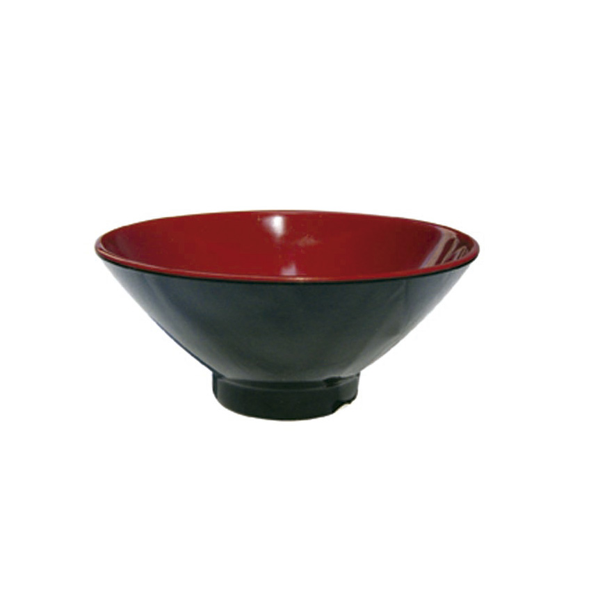 TIGELA ARROZ 11,5 X 5 CM (VERMELHO / PRETO)