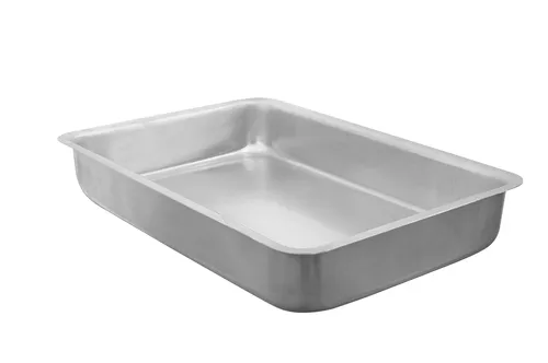 Assadeira Retangular Profissional Funda 44x30x6,5cm grossa 4 - 1,5 mm - INMETRO nº 632/2019