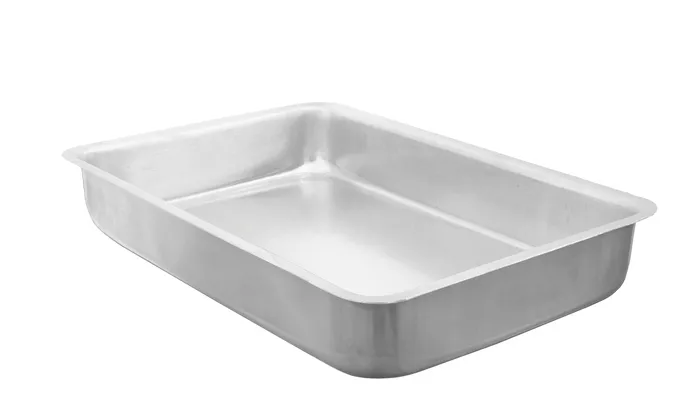 Assadeira Retangular Funda 1 27x18x5 cm com Virola - INMETRO nº 632/2019