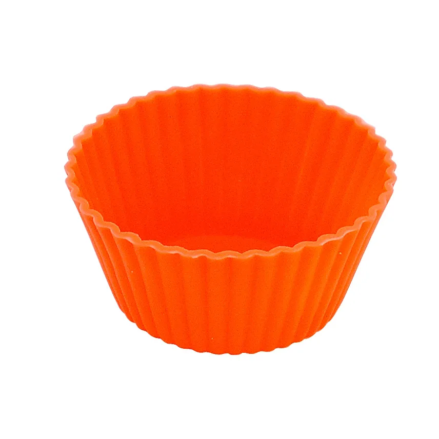 CONJUNTO COM 03 FORMINHAS SILICONE QUEIJADINHA- DIÂM 6,5 CM