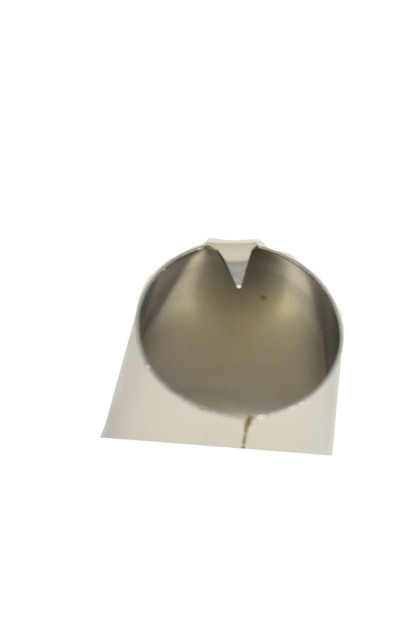 BICO DECORADOR GRANDE DE INOX B DIAM 3,2 X 4,5 CM