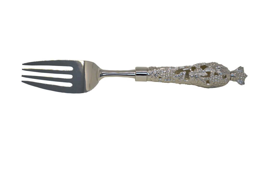 GARFO PRATEADO 28 CM FESTA UVA