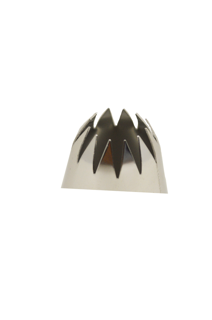 BICO DECORADOR GRANDE DE INOX A DIAM 3,2 X 4,5 CM