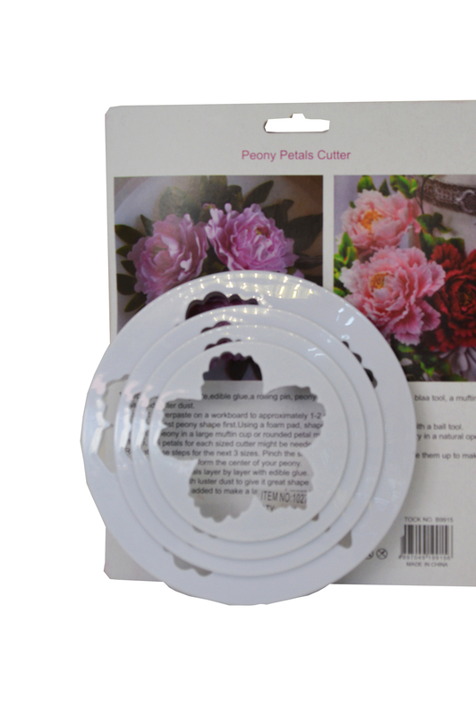 CJ 04 MARCADORES PAST AM. FLOR DIAM 13, DIAM 10, DIAM 9, DIAM 7,5CM