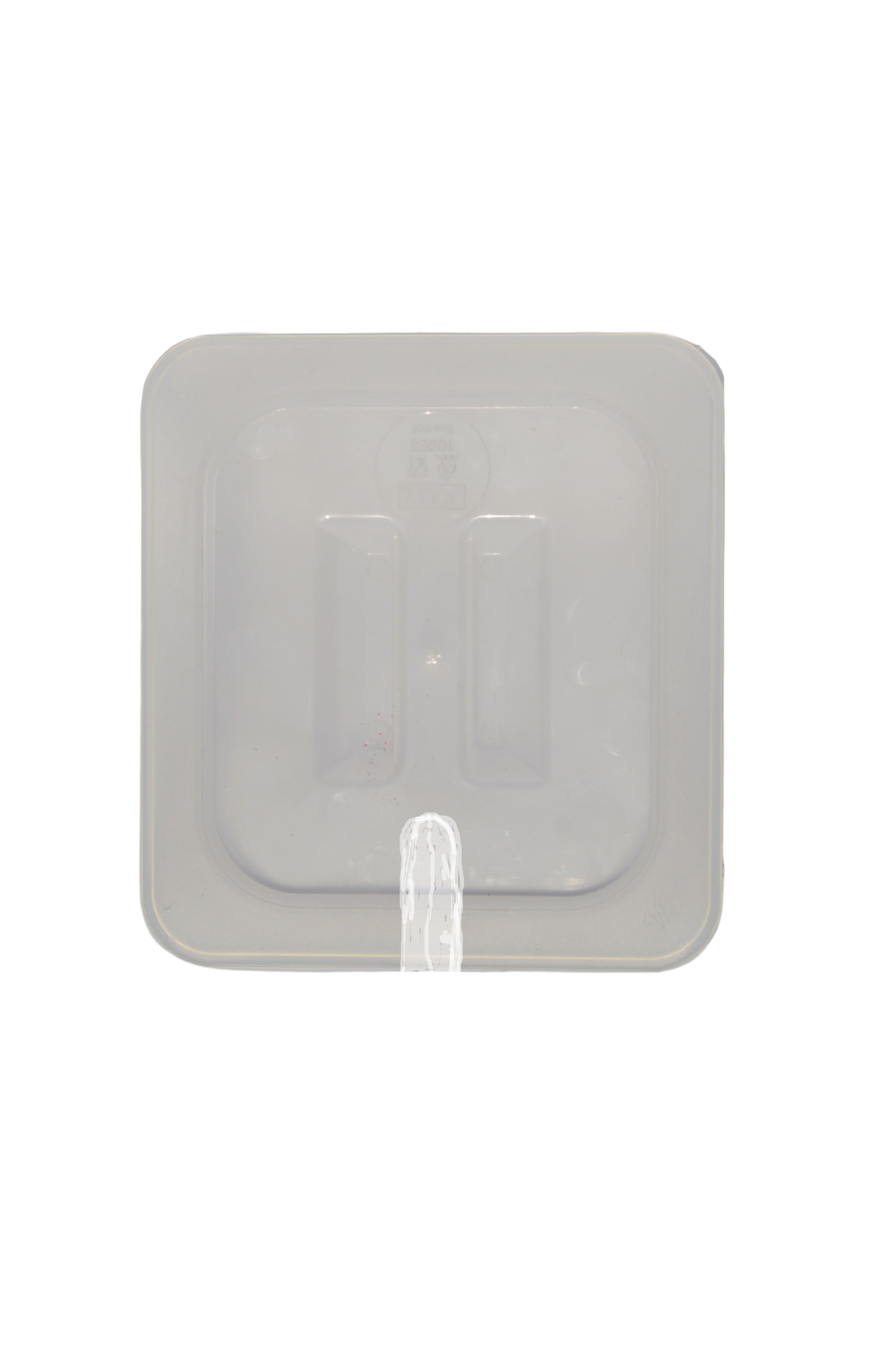 TAMPA DE CUBA PP C/CAVO 1/3 C/PEGADOR 32,5X17,5X2,5CM 