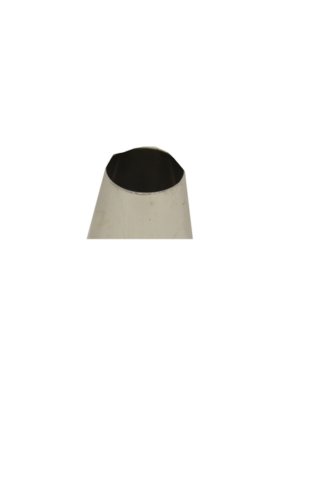 BICO DECORADOR GRANDE DE INOX D DIAM 3,2 x 4,5cm