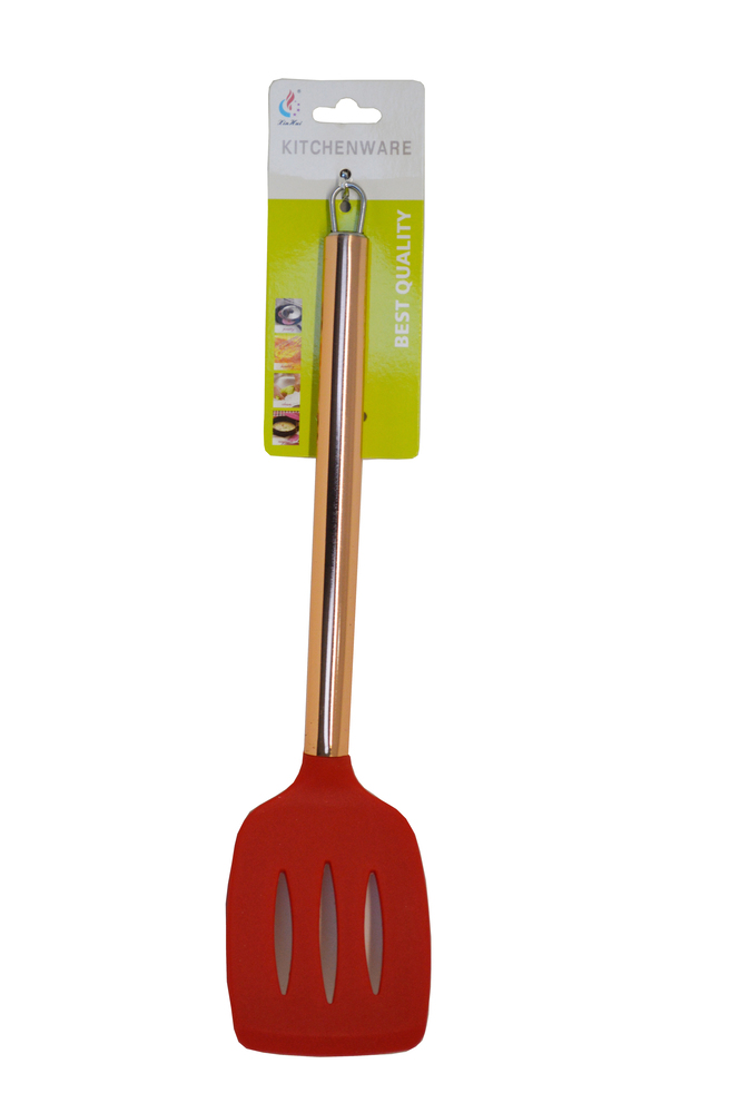 ESPÁTULA AÇO/SILICONE 35 CM