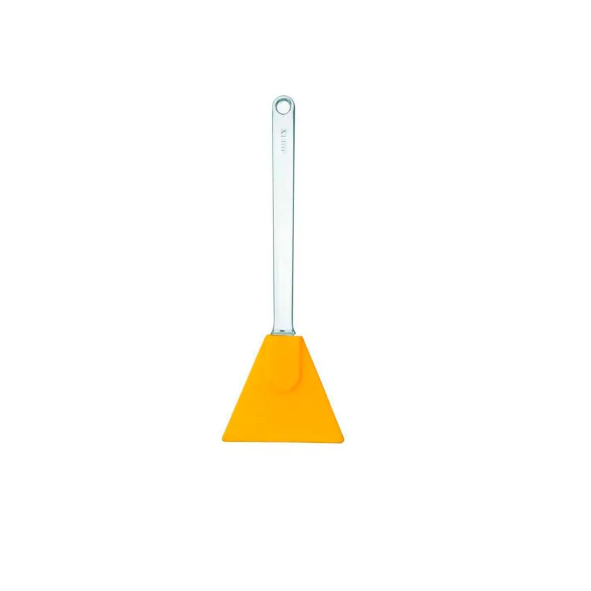 ESPÁTULA TRIÂNGULAR DE SILICONE CABO PS