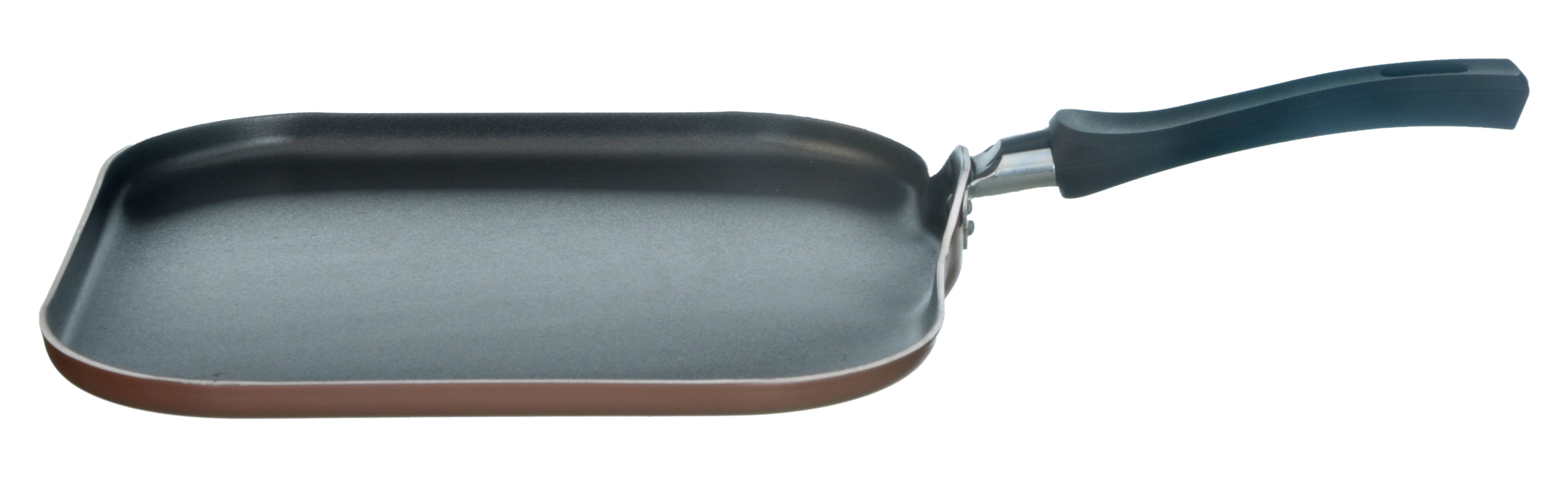 GRILL LISO AA ROSE/PRETO 24 X 24 X 1,6 CM  