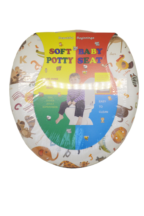 ASSENTO SANITÁRIO ESPUMA INFANTIL ANIMAIS 29 X 27,5 CM